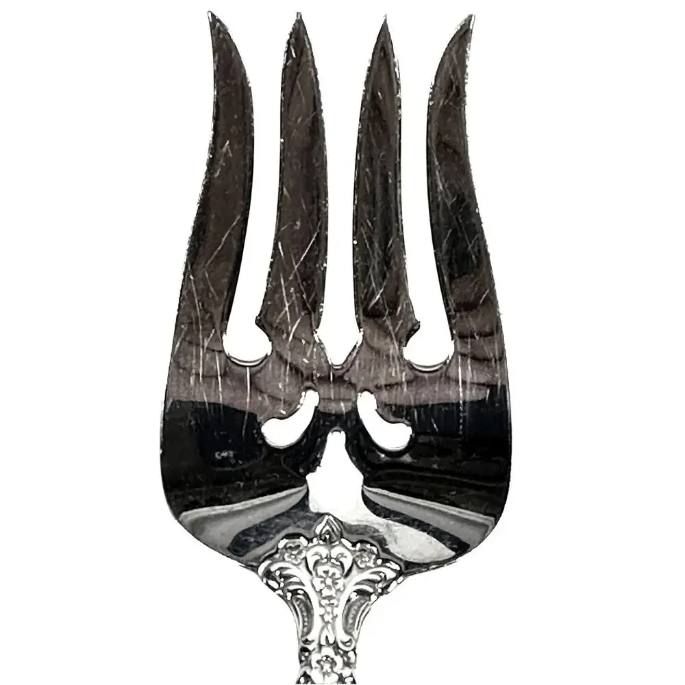 Oneida Michelangelo Cube Stainless Meat Fork-Excellent!